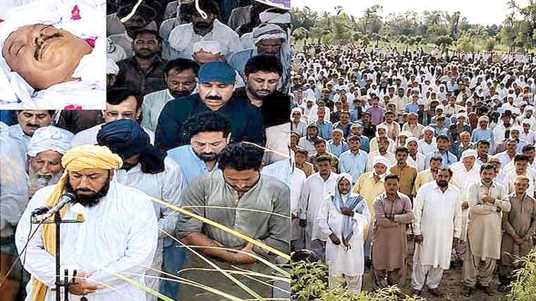  کوٹ ادو :سابق ایم پی اے نیاز حسین گشکوری سپرد خاک 