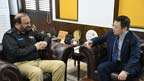 آئی جی سے قائم مقام چینی قونصل جنرل کی ملاقات، سی پیک منصوبوں پر گفتگو