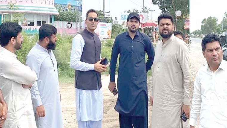 ڈپٹی کمشنر کا دورہ وزیر آباد ، مون سون کیلئے انتظامات کا جائزہ 