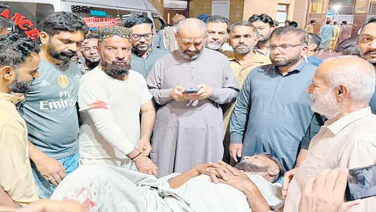  جماعت اسلامی کے دفتر پر دستی بم حملے کامقدمہ درج
