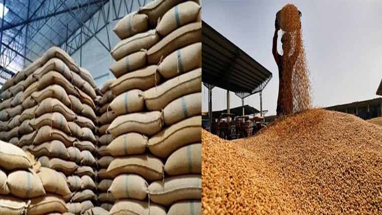 پنگریو:گودام پر چھاپہ ،800 بوری گندم تحویل میں لے لی گئی
