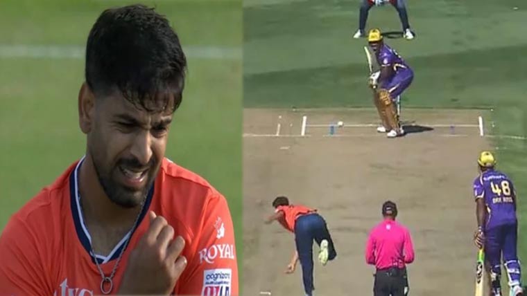 روومن پاول کے حارث رؤف کو لگاتار چار چھکے 