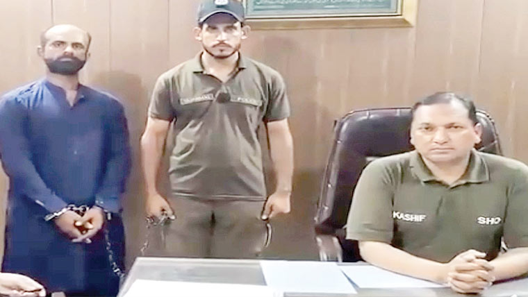 سیالکوٹ :قتل کے مقدمات میں  مطلوب خطرناک اشتہاری گرفتار 