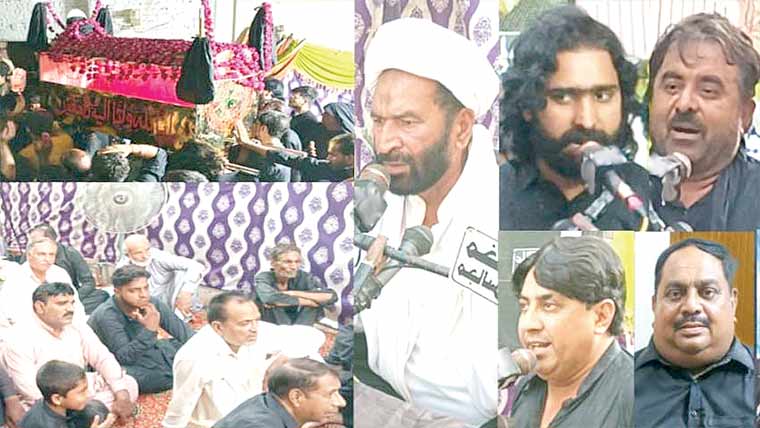 وہاڑی میں سالانہ مجلس عزاء مومنین کی بڑی تعداد شریک