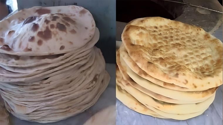  علی پورچٹھہ:آٹا، روٹی اور نان  سرکاری نرخوں سے مہنگے فروخت 