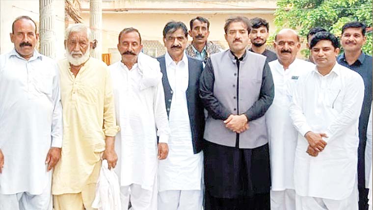  آزاد کشمیر انتخابات کے سلسلے میں ذیشان رفیق کی کشمیر نگر آمد
