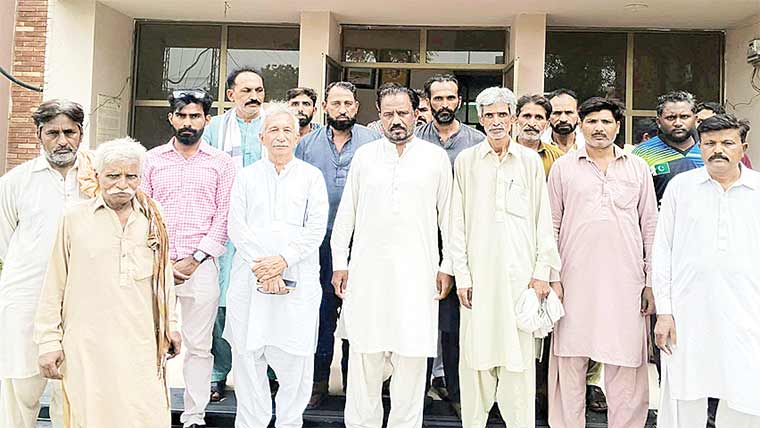 مزدوررہنمائوں کی ڈائریکٹر لیبر ویسٹ سے ملاقات 