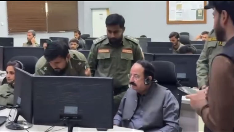 مشیر وزیراعلیٰ کا ریسکیو 1122 ہیڈکوارٹر کا دورہ