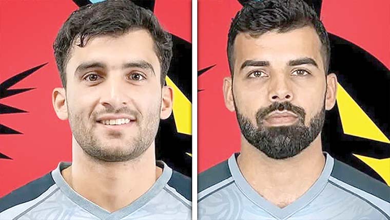 شاداب اور سفیان مقیم کا کیریبین پریمیئر لیگ میں معاہدہ