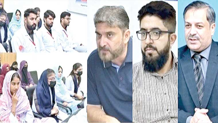 پنجاب کالج یونیورسٹی میں ورلڈ ہیپاٹائٹس ڈے پر تقریب