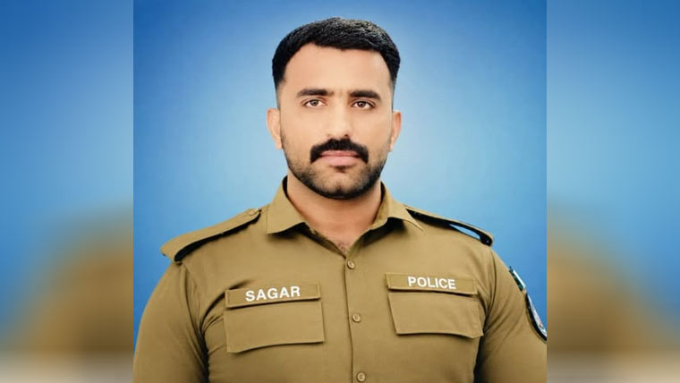  سی سی ڈی شیخوپورہ کا کانسٹیبل ساغر ملزموں کی فائرنگ سے شہید
