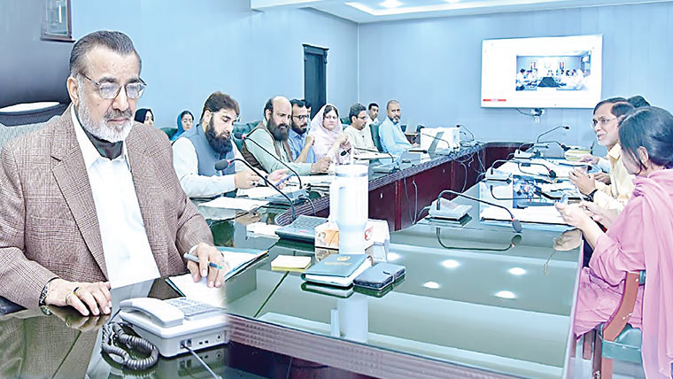 ایم ڈی بیت المال کی ورچوئل ای کچہری ، 20شکایات سنیں