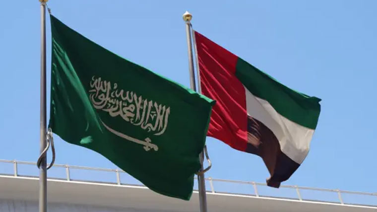 سعودی عرب اور امارات  میں سوشل میڈیا پر دوستی 