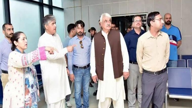 صوبائی وزیر کا نواز شریف انسٹیٹیوٹ آف کینسر کاتعمیراتی جائزہ