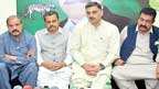 مسلم کانفرنس کے وحید الحق ہاشمی ن لیگ کے اسماعیل گجر کے حق میں دستبردار 