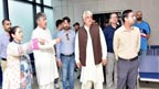 صوبائی وزیر کا نواز شریف انسٹیٹیوٹ آف کینسر کاتعمیراتی جائزہ