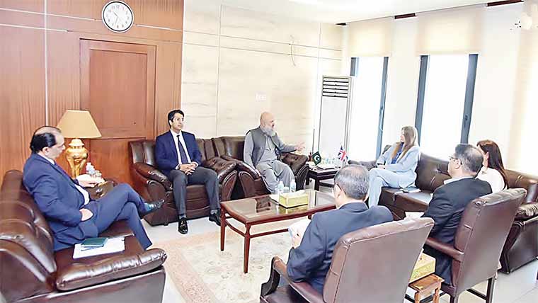وزیر تجارت سے برطانوی ہائی کمشنر کی ملاقات، تجارتی روابط پر اتفاق