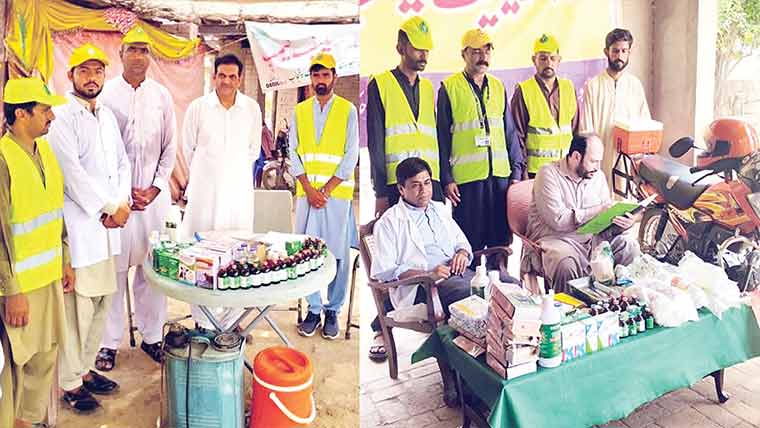 ممکنہ سیلاب کے پیش نظر لائیو سٹاک فلڈ ریلیف کیمپس فعال