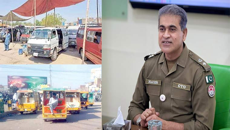  غیر قانونی رکشہ وویگین سٹینڈز سے ٹریفک مسائل ، شہری پریشان، پولیس چالانوں میں مست