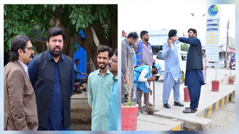 اے ڈی سی اور ایم ڈی واسا کا نکاسی آب انتظامات کا معائنہ