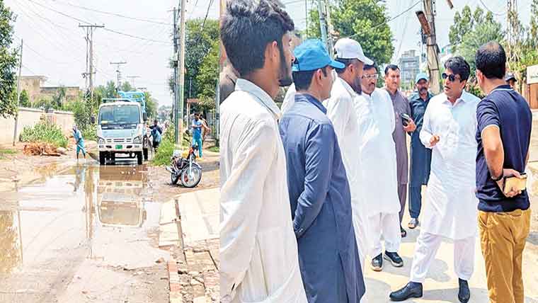  بارشیں ،ڈپٹی کمشنر اتوار کے روز بھی فیلڈ میں متحرک رہے 