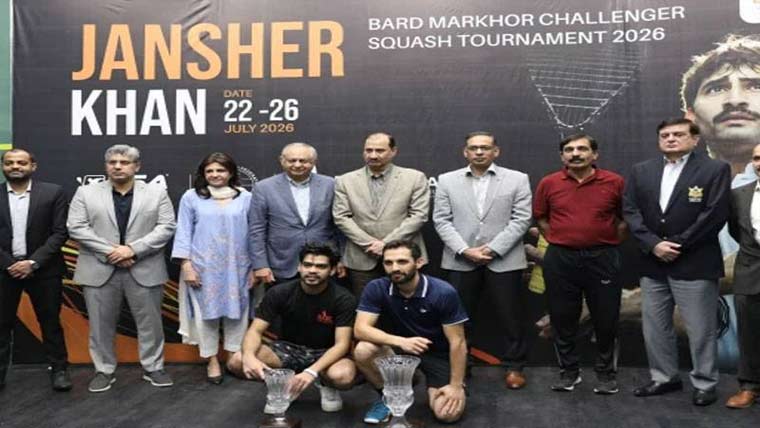 ناصر اقبال نے جان شیر خان سکواش ٹورنامنٹ جیت لیا 