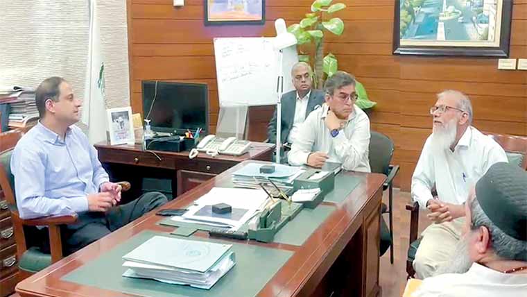 کراچی انسٹیٹیوٹ آف کڈنی ڈیرمیرز میں نئے بلاک کی تعمیر کا فیصلہ
