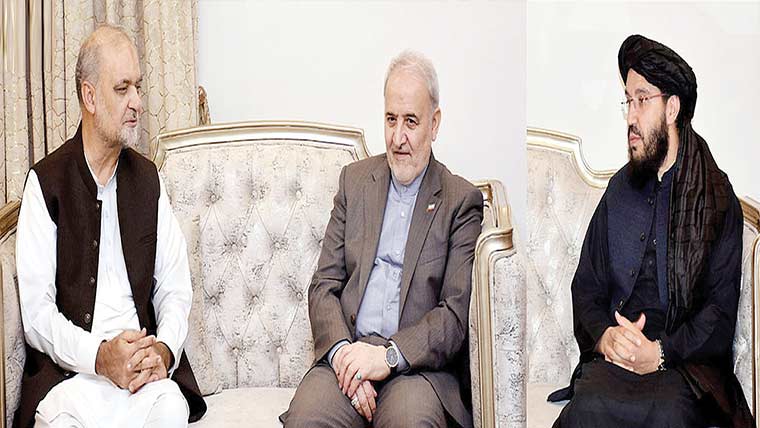 امیر جماعتِ اسلامی سے ایرانی ،افغان سفیروں کی ملاقاتیں