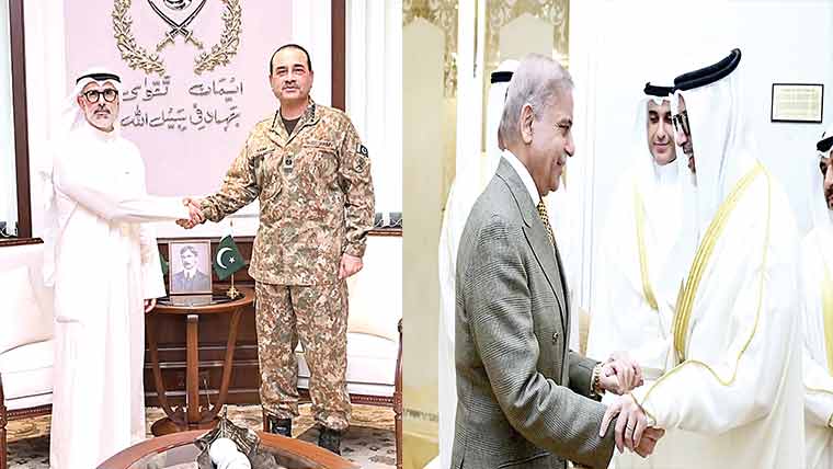 کویتی وزیرخارجہ کی فیلڈ مارشل اور وزیراعظم سے ملاقاتیں : پاکستان، کویت کے دفاعی معاہدے سے خطے میں امن کو فروغ ملے گا : دفتر خارجہ 