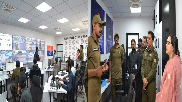 ڈپٹی کمشنر حنا ارشد کا سیف سٹی اور وکٹم سپورٹ سنٹر کا دورہ 