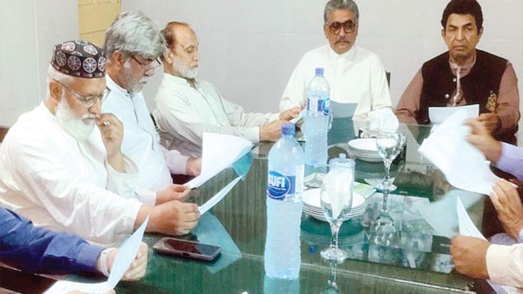تحصیل اینٹی ٹی بی ایسوسی ایشن  کاماہانہ اجلاس،بجٹ کی منظوری 