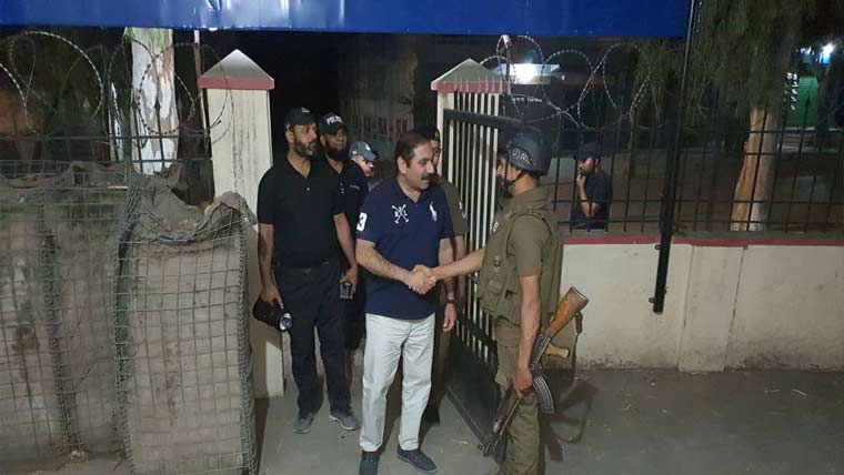 ڈی پی او اٹک کا پولیس لائنز کا  دورہ، جاری منصوبوں کا جائزہ