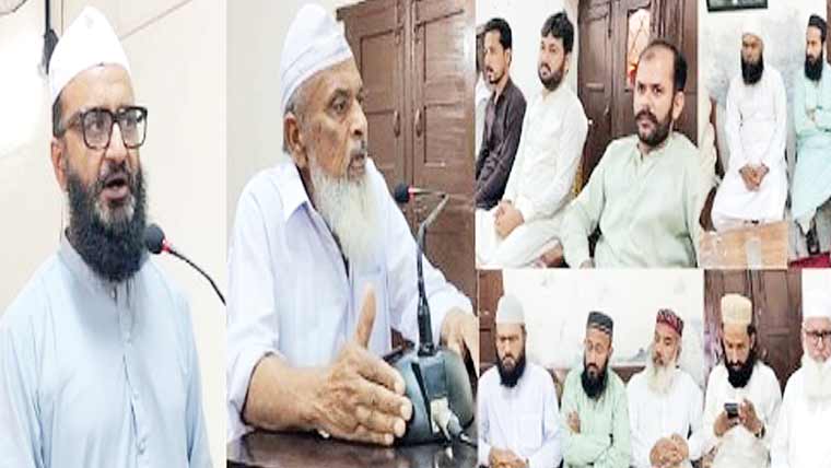  حالات خراب کرنے کی کوشش کیخلاف مذہبی جماعتوں کا اجلاس 
