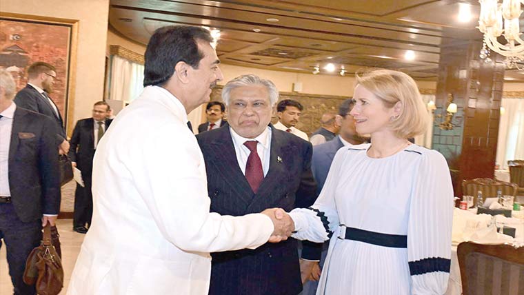  کاجا کالاس کا دورہ پاکستان ،تعلقات مضبوط ہونگے ، یوسف رضا 