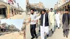  کچہری بازار اور سٹی روڈ پر جاری ترقیاتی منصوبوں کا جائزہ 
