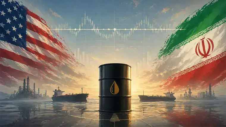 مشرق وسطیٰ کشیدگی، تیل مہنگا ، امریکی  و یورپی سٹاک مارکیٹس میں مندی