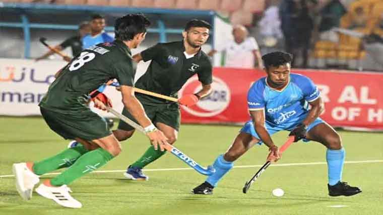 پاک،بھارت ہاکی ٹیمیں رواں ماہ دو مرتبہ مدمقابل 