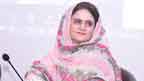  وزیر ترقی نسواں سے  سمیرا اشفاق کی ملاقات 