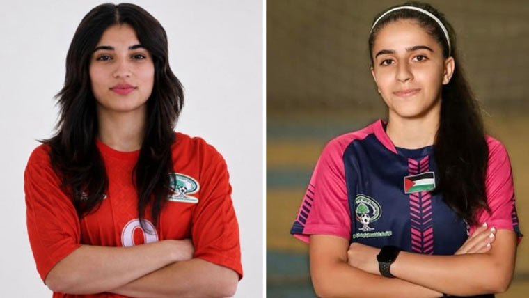 اسرائیل نے فلسطین ویمن  فٹبال ٹیم کی 2پلیئرز  کو حراست میں لے لیا 