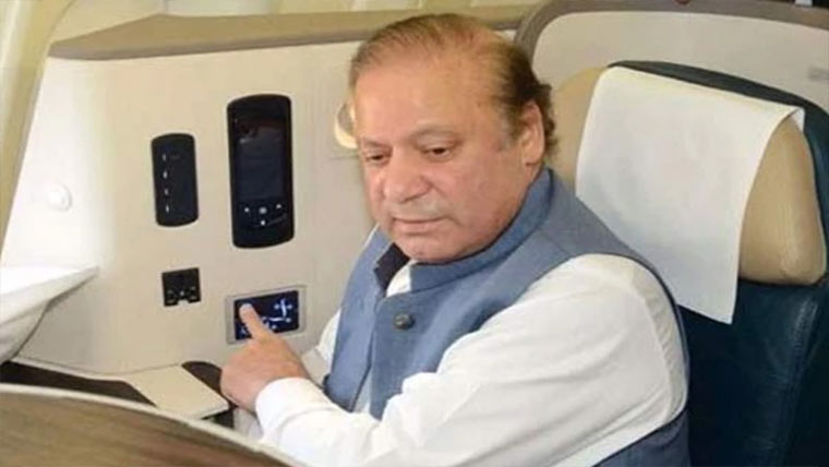  نواز شریف نجی دورے پر جنیوا روانہ 