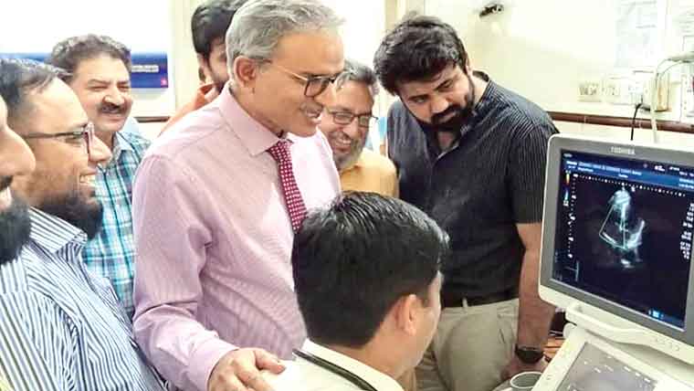  کارڈیالوجی کے لیے جدید ایکو مشین کی فراہمی اہم پیشرفت قرار 