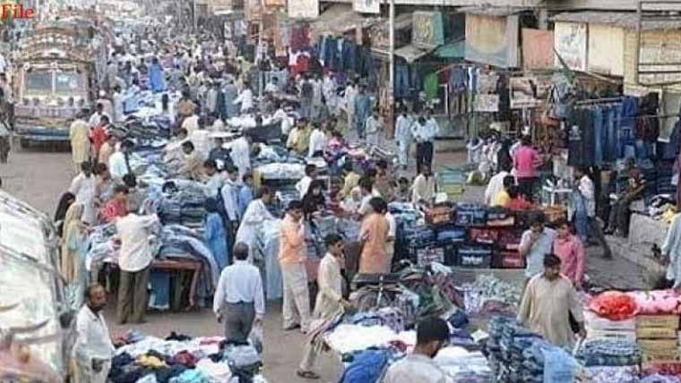  بلو چنی :بازاروں میں تجاوزات دوبارہ قائم، ٹریفک متاثر