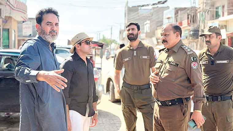 اے سی کامحرم کے جلوسوں اور مجالس کے روٹس کا تفصیلی دورہ 