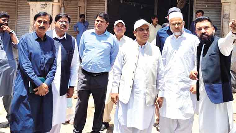 کمشنر کا سٹی بیوٹیفکیشن،اربن ری جنریشن منصوبوں کا تفصیلی معائنہ 
