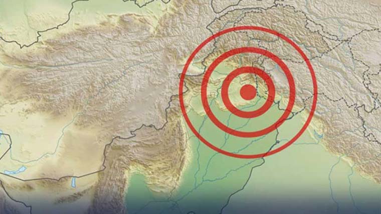 لاہور اور گردونواح  میں 4.9شدت کا زلزلہ 
