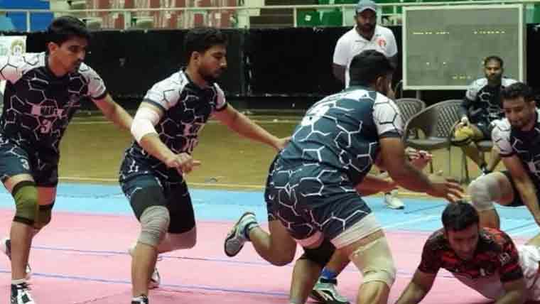 آرمی نے نیشنل ایشین سٹائل  کبڈی چیمپئن شپ جیت لی 