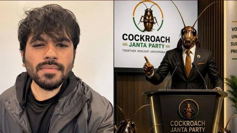 بھارت’’کاکروچ پیپلزپارٹی‘‘ کے بانی کا نئی دہلی میں حکومت  مخالف احتجاج کا اعلان