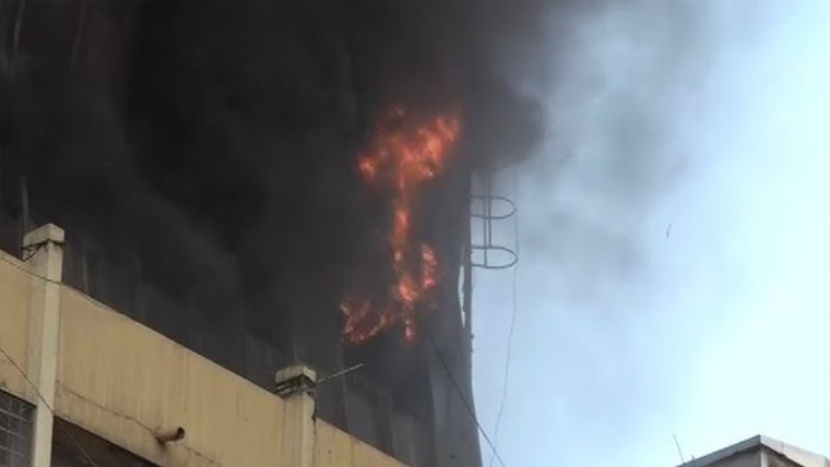 جناح اسپتال کے زہر خورانی  وارڈ میں آتشزدگی