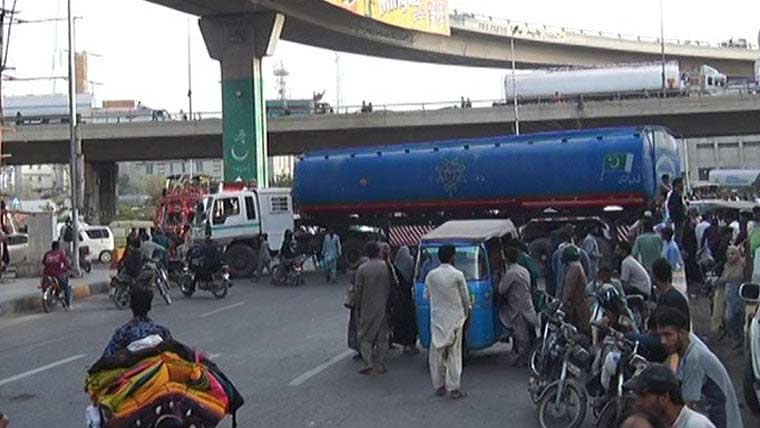 پانی کی عدم فراہمی پراحتجاج، مقدمہ درج