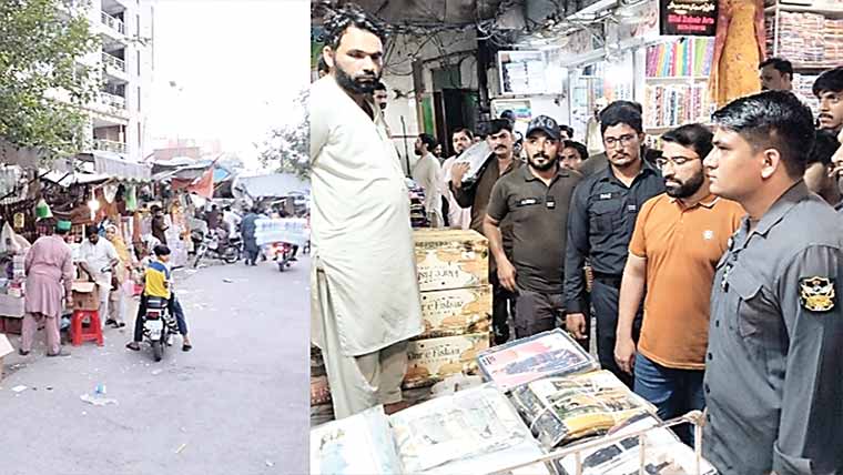 گڑ منڈی میں غیر قانونی کھوکھوں  کیخلاف آج آپریشن کا فیصلہ 